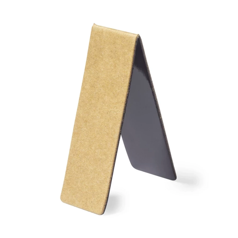 Lesezeichen aus recyceltem Karton, magnetisch 
