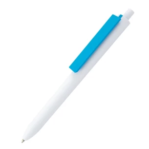 Kugelschreiber Comet White - Hellblau