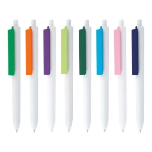 Kugelschreiber Comet White - Gelb