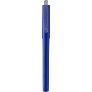 Recycelter PET-Kunststoff-Gelschreiber - Blau