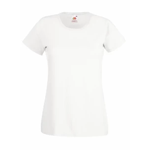 FOTL Lady-Fit Valueweight T-Shirt - Weiß