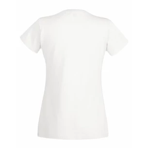 FOTL Lady-Fit Valueweight T-Shirt - Weiß