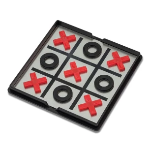 Magnetisches Tic-Tac-Toe-Spiel - Schwarz