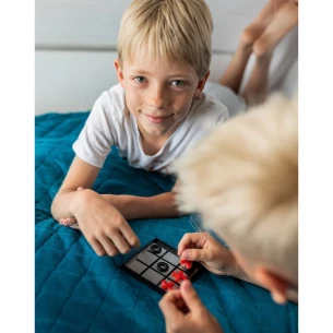 Magnetisches Tic-Tac-Toe-Spiel - Schwarz