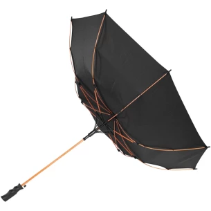 Stark winddichter Regenschirm - Orange