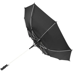 Stark winddichter Regenschirm - Weiß