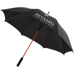 Stark winddichter Regenschirm - Rot