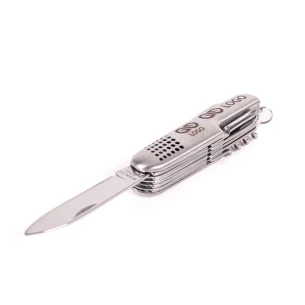 Steel Taschenmesser mit 13 Funktionen - Silber