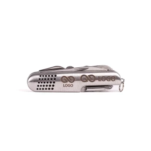 Steel Taschenmesser mit 13 Funktionen - Silber