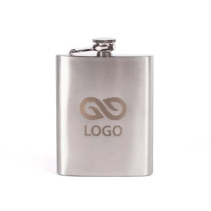 Flachmann 200ml - Silber