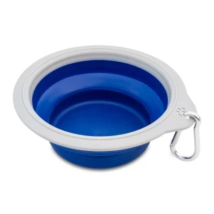 Doggie faltbarer Hundenapf - Blau