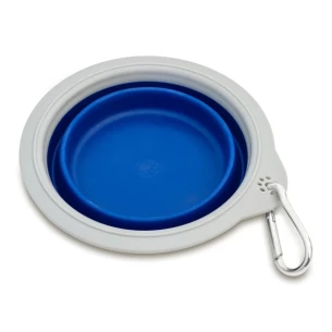 Doggie faltbarer Hundenapf - Blau