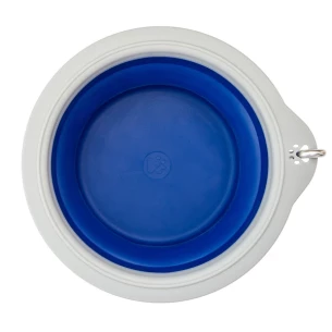 Doggie faltbarer Hundenapf - Blau