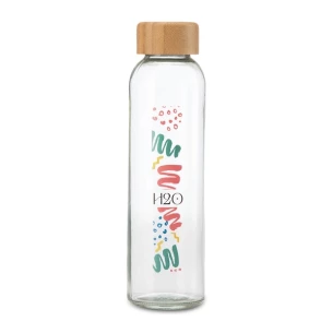 Flasche aus reinem Glas