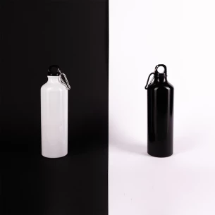 Easy Tripper 800 ml Aluminiumflasche - Weiß