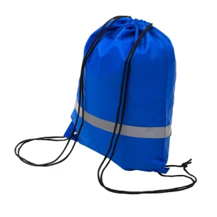 Sporttasche mit reflektierendem Band - blau