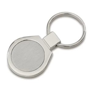 Promo-Schlüsselanhänger aus Metall - Silber
