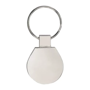 Promo-Schlüsselanhänger aus Metall - Silber