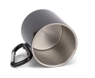 CAMP Becher mit Karabiner - Schwarz
