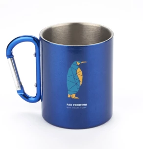 CAMP Becher mit Karabiner - Blau