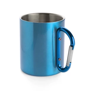 CAMP Becher mit Karabiner - Blau