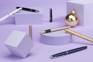 GLOW GOLD biros - Champagner