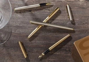 GLOW GOLD biros - Champagner