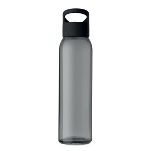 Prag Glasflasche - Schwarz