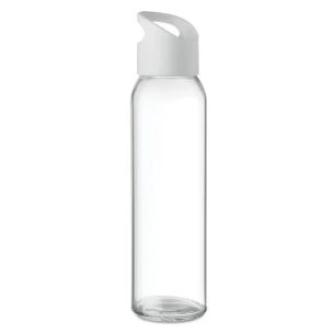 Prag Glasflasche - Weiß