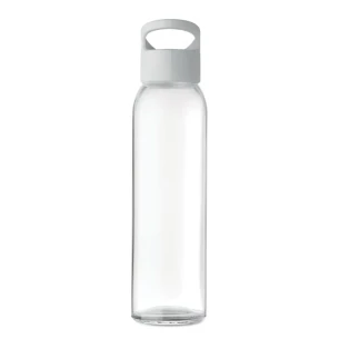 Prag Glasflasche - Weiß