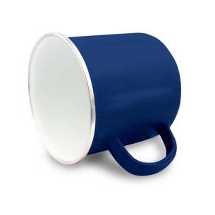 Taeris Emaille-Becher - Marineblau