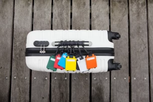 Gepäckanhänger - Weiß