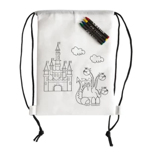 White Line Buntstift-Rucksack - Weiß