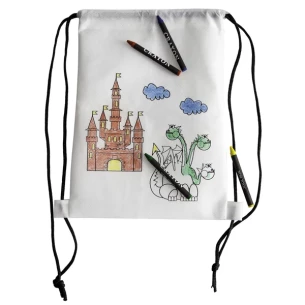 White Line Buntstift-Rucksack - Weiß