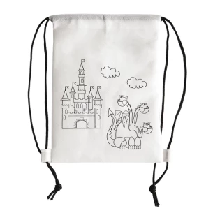 White Line Buntstift-Rucksack - Weiß