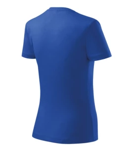 Damen Basic T-Shirt - Blau