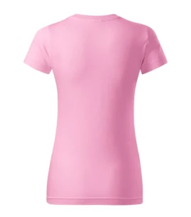 Damen-T-Shirt Basic - Hellrosa