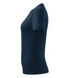 Damen Basic T-Shirt - Marineblau