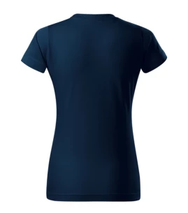 Damen Basic T-Shirt - Marineblau