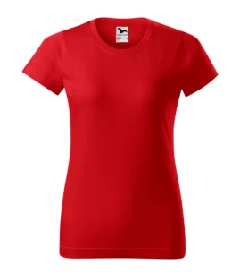 Basic T-Shirt für Frauen - Rot
