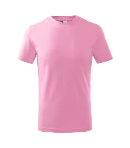Kinder-T-Shirt Basic - Hellrosa