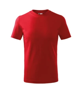 Kinder Basic T-Shirt - Rot