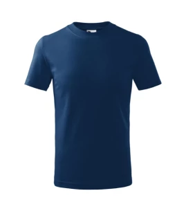 Kinder-T-Shirt Basic - Dunkelblau