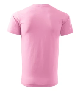 Herren Basic-T-Shirt - Hellrosa