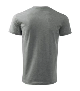 Herren Basic-T-Shirt - Dunkelgrau