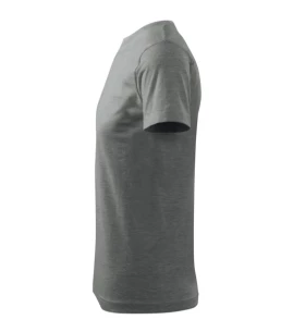 Herren Basic-T-Shirt - Dunkelgrau