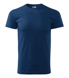 Herren Basic-T-Shirt - Dunkelblau