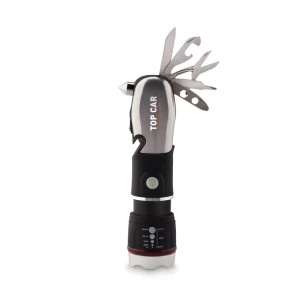 Multifunktions-Taschenlampe - HAMLIGHT - Schwarz