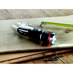 Multifunktions-Taschenlampe - HAMLIGHT - Schwarz