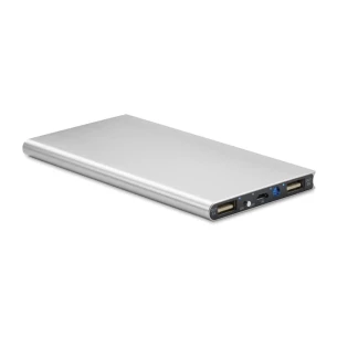 Powerbank 8000mAh - POWERFLAT8 - Silber